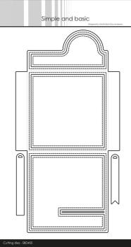 Simple and Basic - Stanzschablone "Envelope w/Snap Closure" Dies