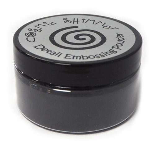 Cosmic Shimmer - Embossingpulver "Black" Detail Embossing Powder 100ml