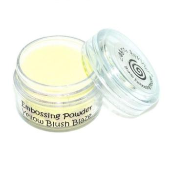 Cosmic Shimmer - Embossingpulver "Light Yellow Blush" Blaze Embossing Powder 20ml