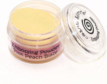 Cosmic Shimmer - Embossingpulver "Pink Peach" Blaze Embossing Powder 20ml