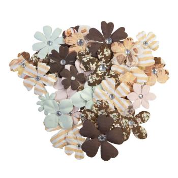 Prima Marketing - Papier Blumen "Golden Desert" Flowers Nogal