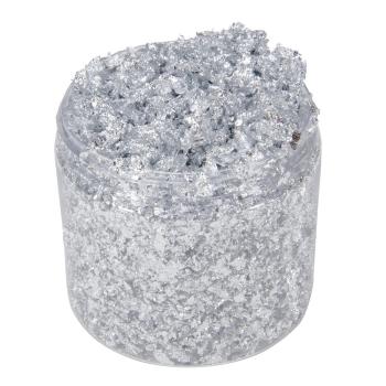 Cosmic Shimmer - Vergoldungsflocken "Silver Moon" Gilding Flakes 200ml