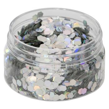 Cosmic Shimmer - Glitzermischung "Holographic Hexagons" Glitter Jewels 25ml
