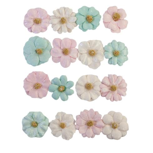 Prima Marketing - Papier Blumen "With Love" Flowers Little Kisses