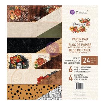 Prima Marketing - Designpapier "Diamond" Paper Pack 12x12 Inch - 24 Bogen