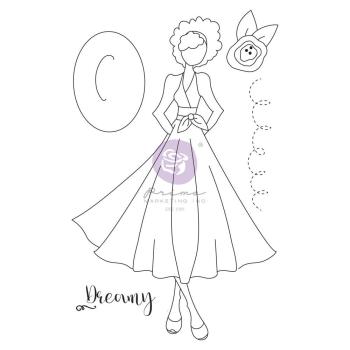 Prima Marketing - Stempelset "Aisha" Cling Stamp