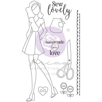 Prima Marketing - Stempelset "Lani" Cling Stamp