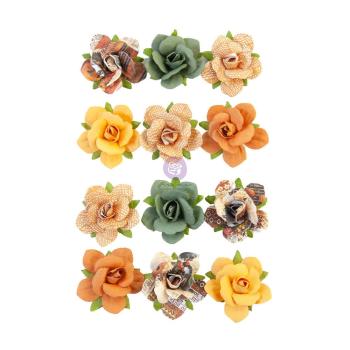 Prima Marketing - Papier Blumen "Diamond" Flowers Beautiful Sunset