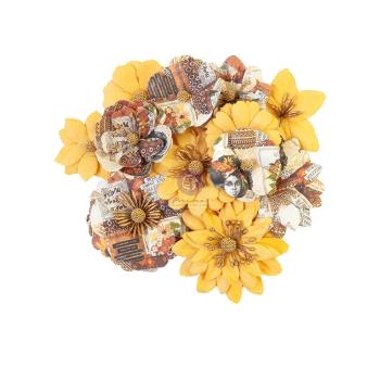 Prima Marketing - Papier Blumen "Diamond" Flowers Colorfull Beauty