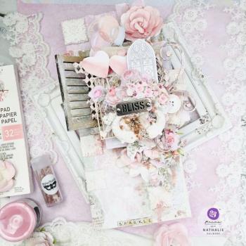 Prima Marketing - Papier Blumen "Magic Love" Flowers Pastel Dreams 