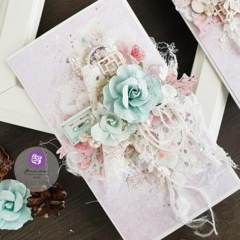 Prima Marketing - Papier Blumen "Magic Love" Flowers Pastel Dreams 