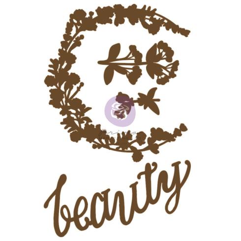 Prima Marketing - Stanzteile "Hopeful Beauty" Chipboard Die Cut