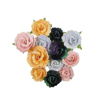 Prima Marketing - Papier Blumen "Thirty-One" Flowers Candy Corn