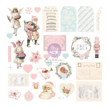Prima Marketing - Stanzteile "Christmas Sparkle" Ephemera I