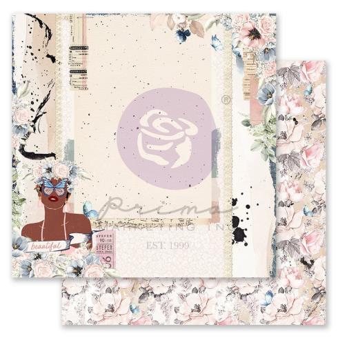 Prima Marketing - Designpapier "Indigo" Paper Pack 12x12 Inch - 24 Bogen