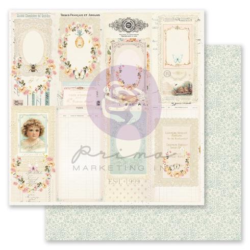 Prima Marketing - Designpapier "Miel" Paper Pack 12x12 Inch - 24 Bogen