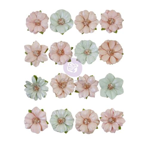 Prima Marketing - Papier Blumen "Miel" Flowers Sweet Light