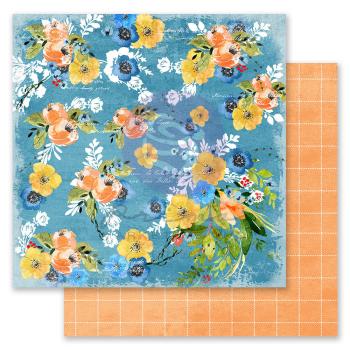 Prima Marketing - Designpapier "Painted Floral" Paper Pack 12x12 Inch - 24 Bogen