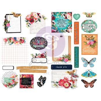 Prima Marketing - Aufkleber "Painted Floral" Sticker