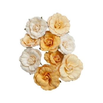 Prima Marketing - Papier Blumen "Painted Floral" Flowers Hello Yellow