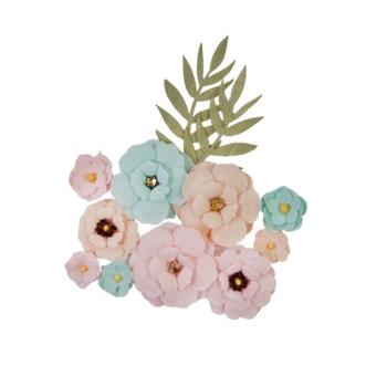 Prima Marketing - Papier Blumen "Peach Tea" Flowers Afternoon Tea