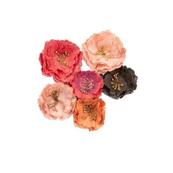 Prima Marketing - Papier Blumen "Strawberry Milkshake" Flowers Strawberry Kisses