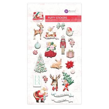Prima Marketing - Aufkleber "Candy Cane Lane" Puffy Sticker 