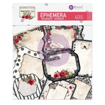Prima Marketing - Stanzteile "Magnolia Rouge" Ephemera