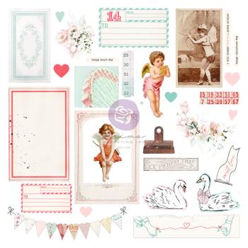 Prima Marketing - Stanzteile "Love Notes" Ephemera I