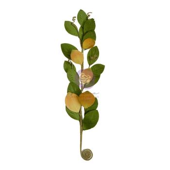 Prima Marketing - Papier Blumen "Spring Abstract" Flowers Sweet Yellow
