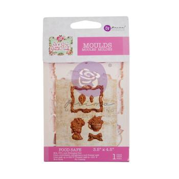 Prima Marketing - Gießform 3,5x4,5 Inch"Avec Amour" Mould