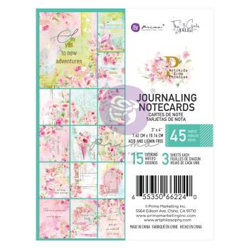 Prima Marketing - Designpapier "Postcards from Paradise" Paper Pack - Journaling Cards 3x4 Inch - 45 Bogen