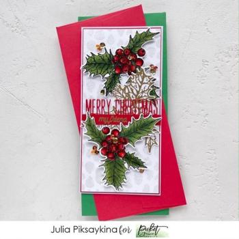 Picket Fence Studios - Pailletten - Streuteile "Fall Flowers" Sequin Mix