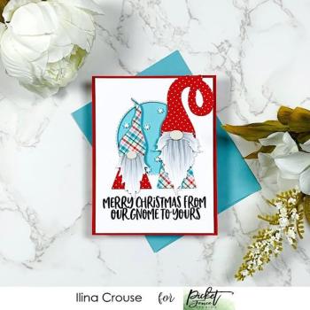 Picket Fence Studios - Stempelset "A Gnome Christmas" Clear stamps