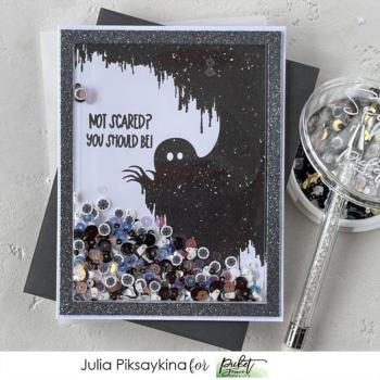 Picket Fence Studios - Stempelset "Not scared? You should be!" Clear stamps