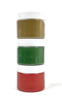Picket Fence Studios - Paper Glaze Set  "Ombre Santa's Favorite Colors" 3x1,5oz (3x42,6g)