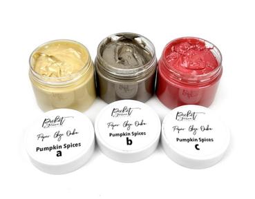 Picket Fence Studios - Paper Glaze Set  "Ombre Pumpkin Spices" 3x1,5oz (3x42,6g)