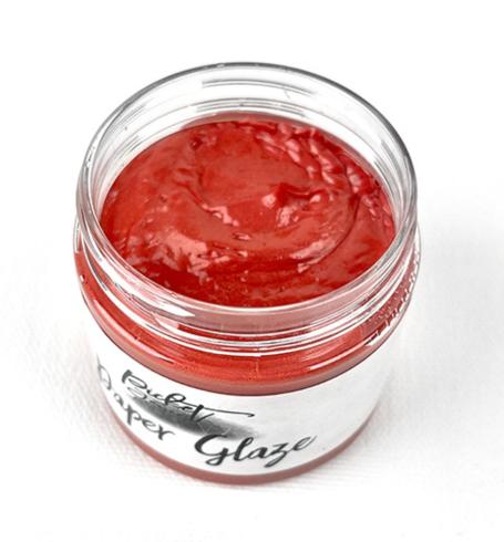 Picket Fence Studios - Paper Glaze "Poinsettia Red" 2oz (55g)