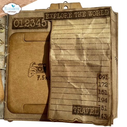 Elizabeth Craft Designs - Stempelset "Travel Phrases" Clear Stamps