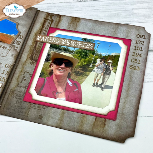 Elizabeth Craft Designs - Stempelset "Travel Phrases" Clear Stamps
