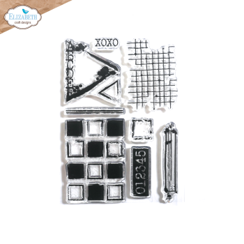 Elizabeth Craft Designs - Stempelset "Textures" Clear Stamps