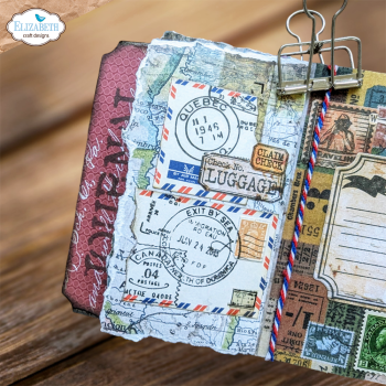 Elizabeth Craft Designs - Stempelset "Passport Stamps" Clear Stamps