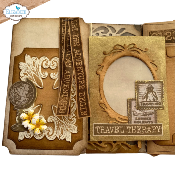 Elizabeth Craft Designs - Stempel & Stanzeschablone "Around the World" Stamp & Dies