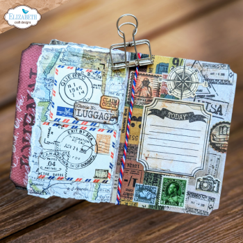 Elizabeth Craft Designs - Stempel & Stanzeschablone "Around the World" Stamp & Dies