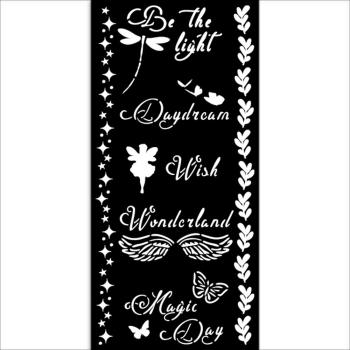Stamperia - Schablone 12x25cm "Magic Day" Stencil