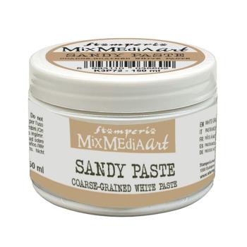 Stamperia - weißkörnige Modellierpaste "Sandy Paste" 150ml