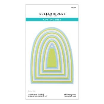 Spellbinders - Stanzschablone "Arch Labels and Tag" Dies