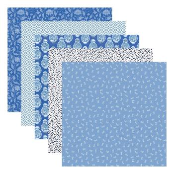 Spellbinders - Designpapier "Bayfair" Paper Pack 6x6 Inch - 20 Bogen