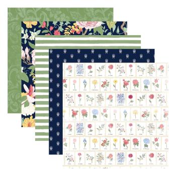 Spellbinders - Designpapier "Bayfair" Paper Pack 6x6 Inch - 20 Bogen