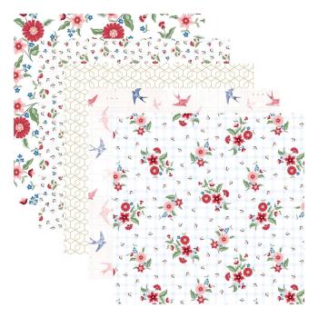 Spellbinders - Designpapier "Bayfair" Paper Pack 6x6 Inch - 20 Bogen